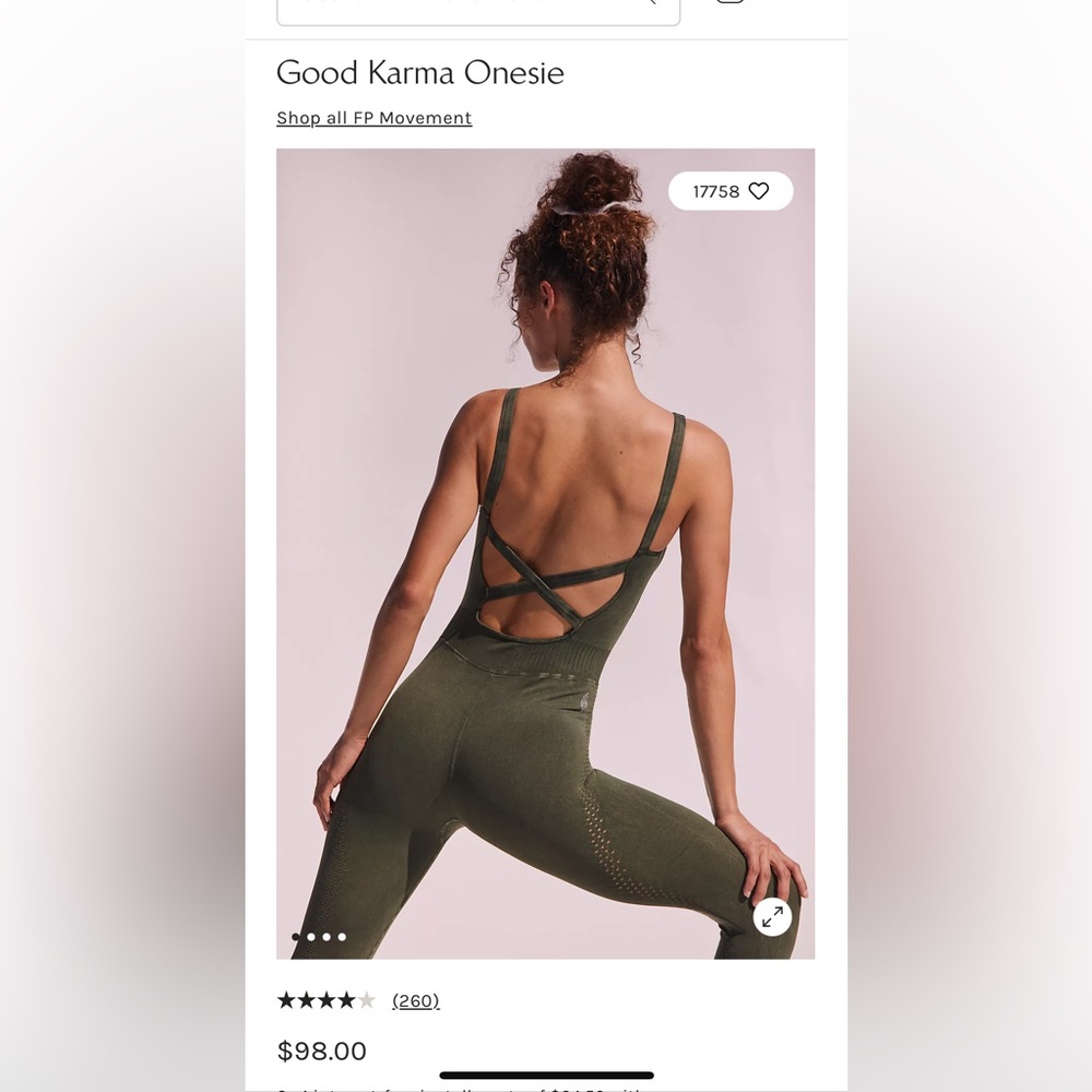 Free People Good Karma Onesie